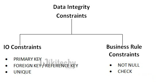  data integrity constraint